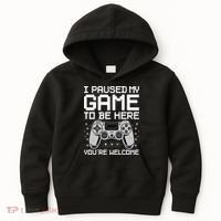 Cool Video Game Art For Video Gamer  Kids Hoodie thumb 0