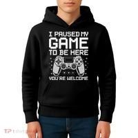 Cool Video Game Art For Video Gamer  Kids Hoodie thumb 4