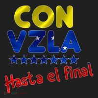 Con Venezuela Hasta El Final Women's Sweatshirt thumb 2