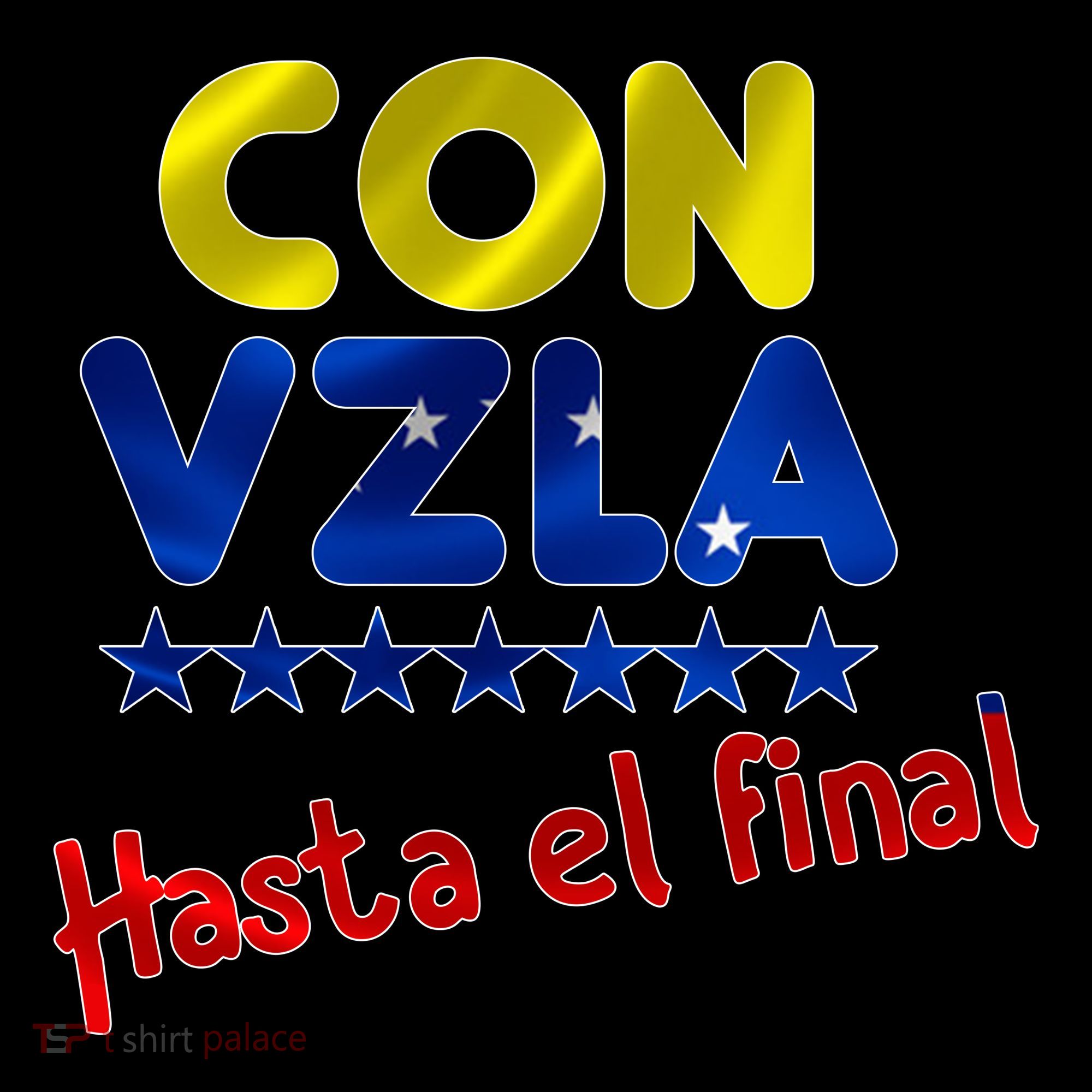 Con Venezuela Hasta El Final Bucket Hat
