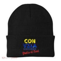 Con Venezuela Hasta El Final Beanie thumb 0