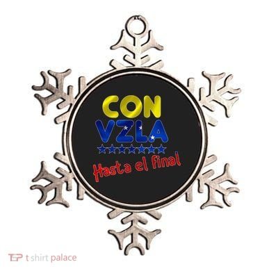Con Venezuela Hasta El Final Ornament