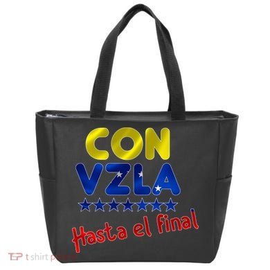 Con Venezuela Hasta El Final Tote Bag