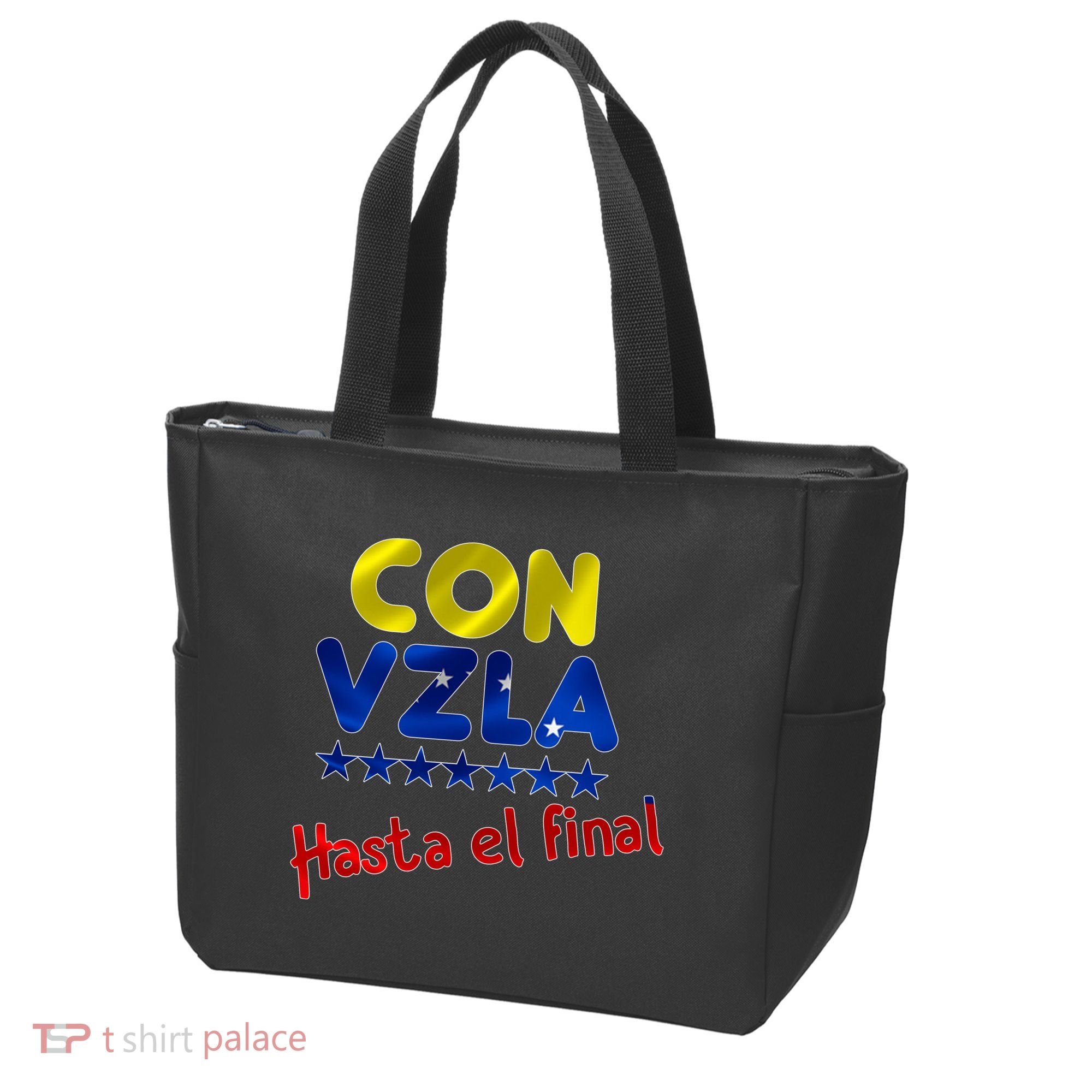 Con Venezuela Hasta El Final Tote Bag