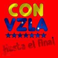 Con Venezuela Hasta El Final Santa Hat thumb 1