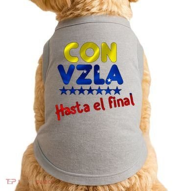 Con Venezuela Hasta El Final Doggie Tank