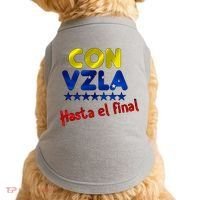 Con Venezuela Hasta El Final Doggie Tank thumb 0