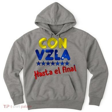 Con Venezuela Hasta El Final Hoodie