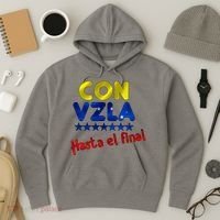 Con Venezuela Hasta El Final Hoodie thumb 3