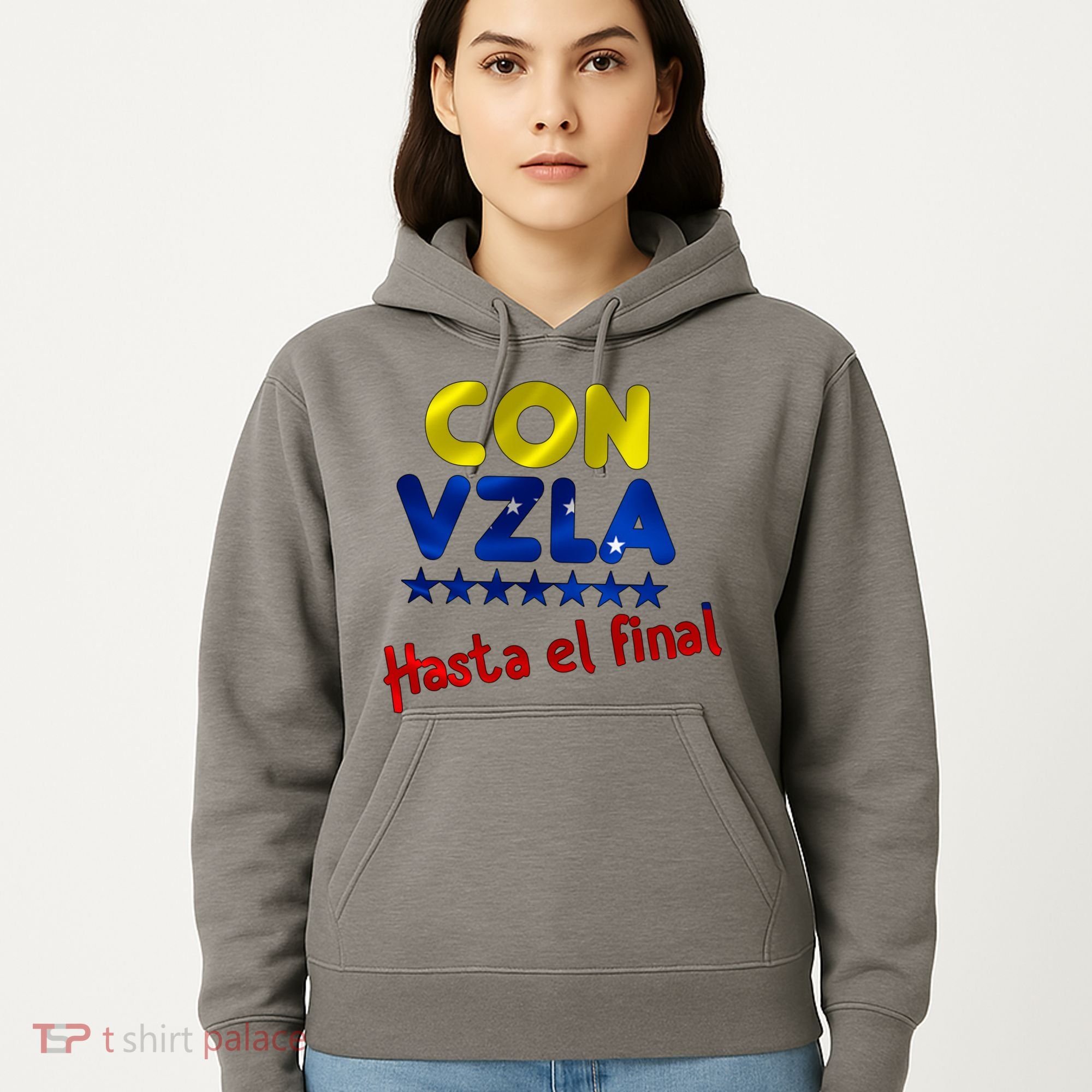 Con Venezuela Hasta El Final Hoodie