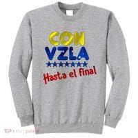 Con Venezuela Hasta El Final Sweatshirt thumb 0
