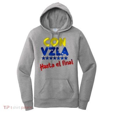 Con Venezuela Hasta El Final Women's Hoodie