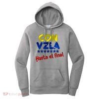 Con Venezuela Hasta El Final Women's Hoodie thumb 0