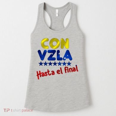 Con Venezuela Hasta El Final Women's Tank Top