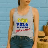Con Venezuela Hasta El Final Women's Tank Top thumb 2