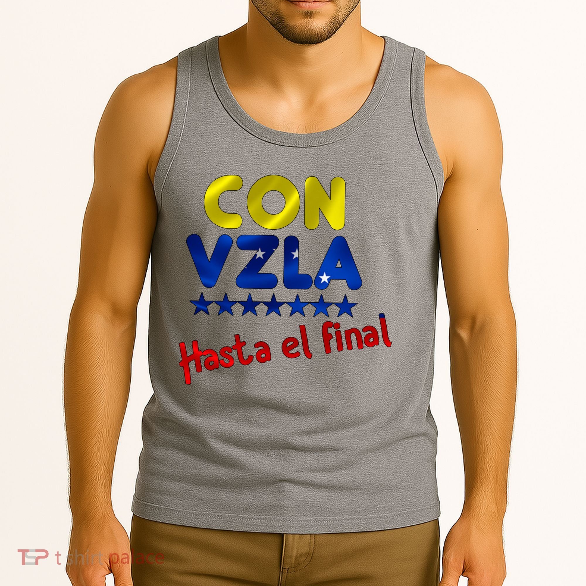 Con Venezuela Hasta El Final Tank Top