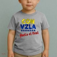 Con Venezuela Hasta El Final Toddler T-Shirt thumb 2
