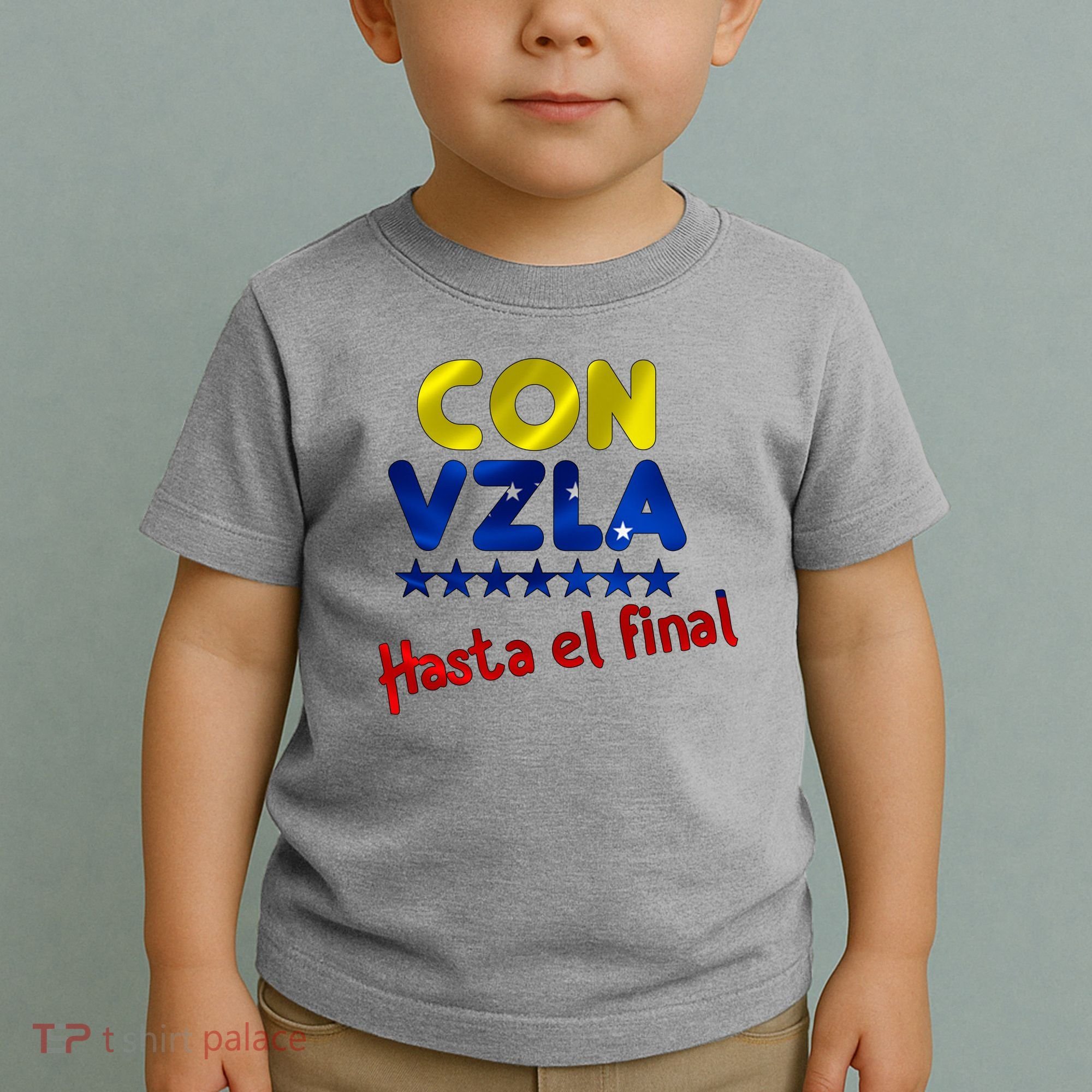 Con Venezuela Hasta El Final Toddler T-Shirt