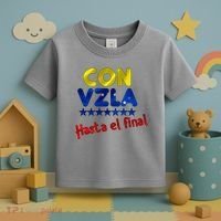 Con Venezuela Hasta El Final Toddler T-Shirt thumb 3