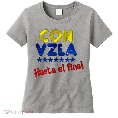 Con Venezuela Hasta El Final Women's T-Shirt