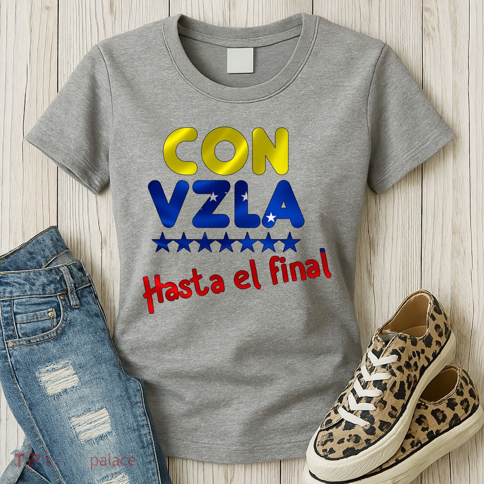 Con Venezuela Hasta El Final Women's T-Shirt