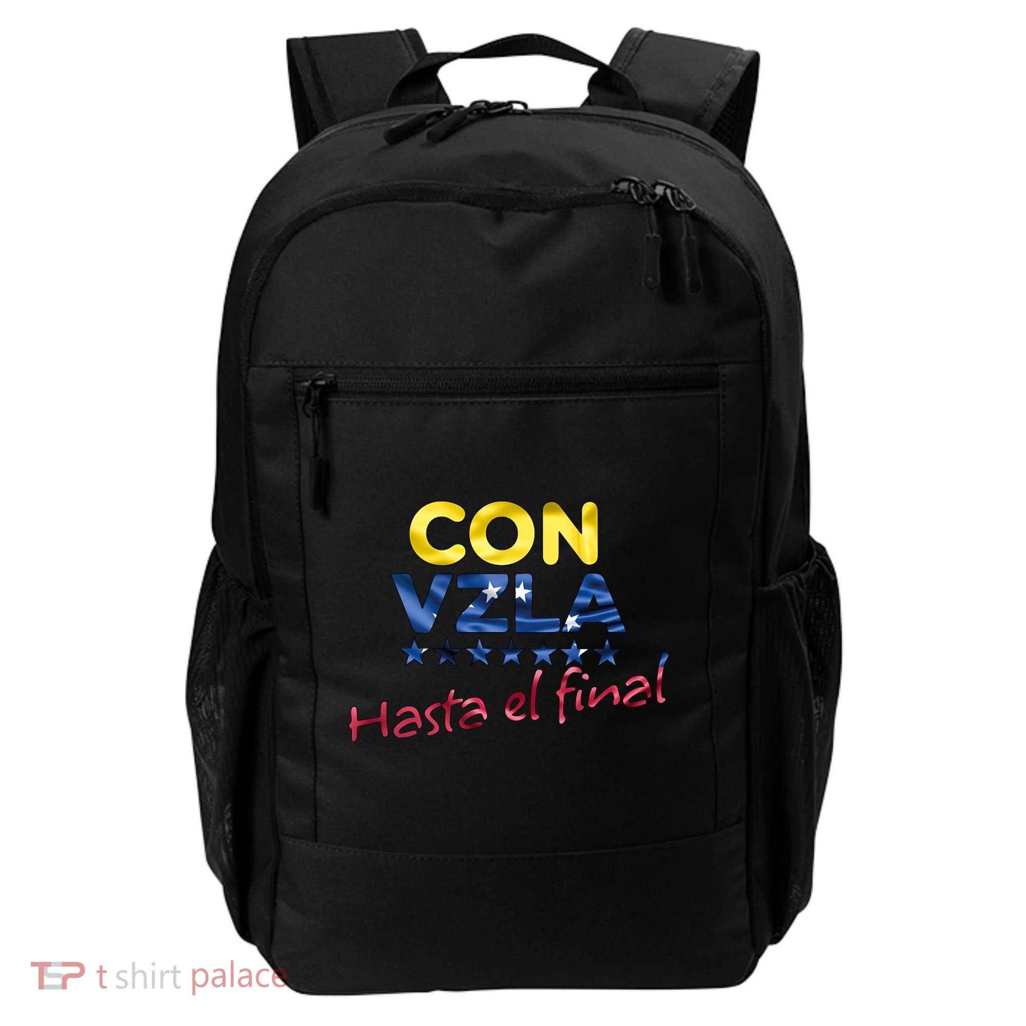 Con Venezuela Hasta El Final Maria Corina Machado Edmundo Backpack