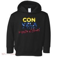 Con Venezuela Hasta El Final Maria Corina Machado Edmundo Toddler Hoodie thumb 0
