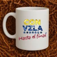 Con Venezuela Hasta El Final Maria Corina Machado Edmundo Coffee Mug thumb 2