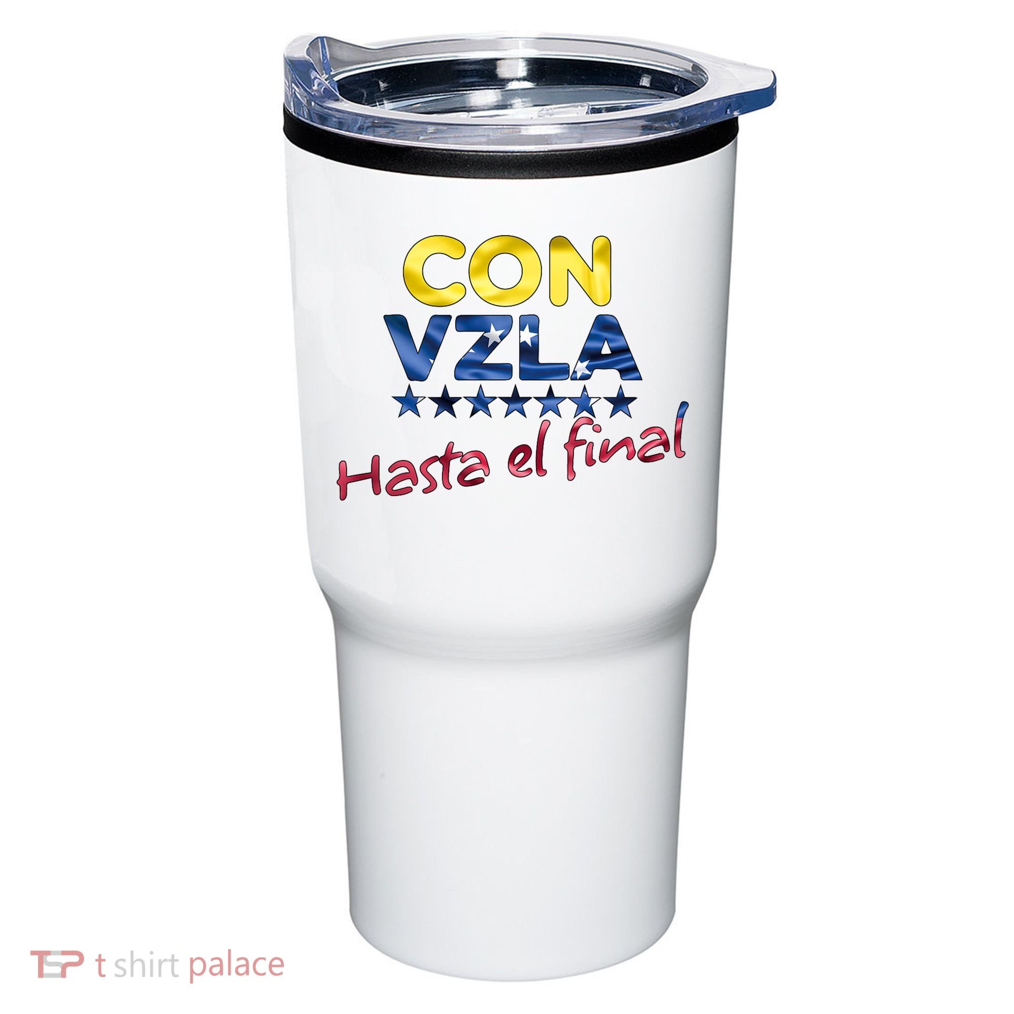 Con Venezuela Hasta El Final Maria Corina Machado Edmundo Tumbler