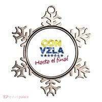 Con Venezuela Hasta El Final Maria Corina Machado Edmundo Ornament thumb 0
