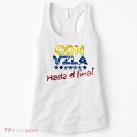 Con Venezuela Hasta El Final Maria Corina Machado Edmundo Women's Tank Top thumb 0