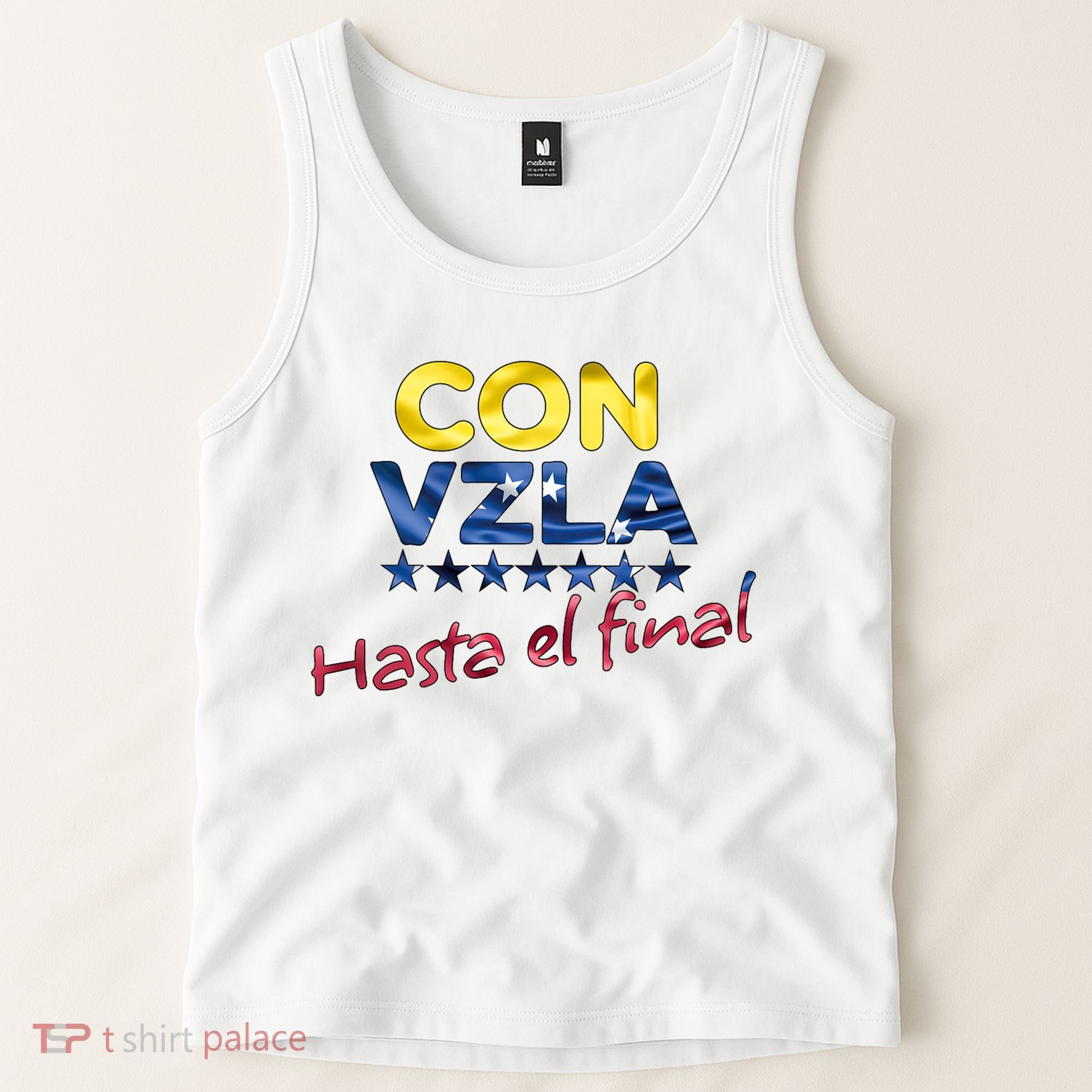 Con Venezuela Hasta El Final Maria Corina Machado Edmundo Tank Top