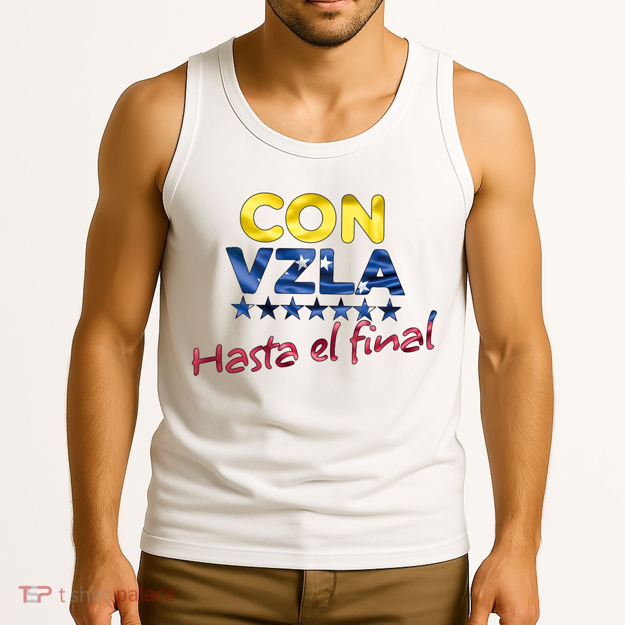 Con Venezuela Hasta El Final Maria Corina Machado Edmundo Tank Top