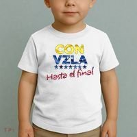 Con Venezuela Hasta El Final Maria Corina Machado Edmundo Toddler T-Shirt thumb 2