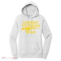 Combat Veteran Iraq For Proud American Vets Women's Hoodie thumb 0