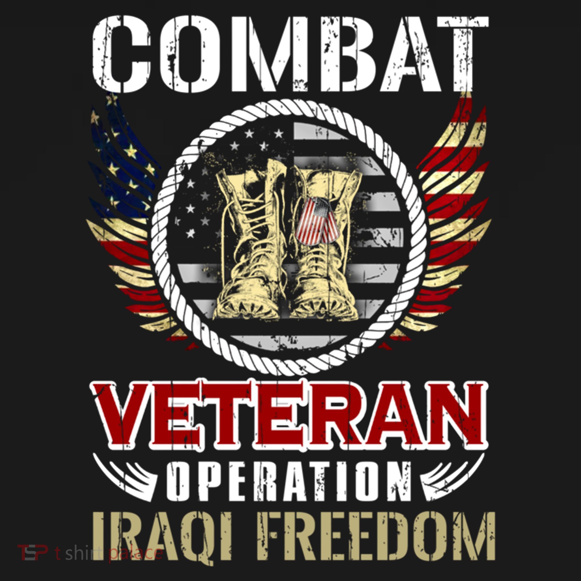 Combat Veteran Iraqi Freedom American Military Gift Women's Hoodie