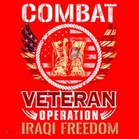 Combat Veteran Iraqi Freedom American Military Gift Santa Hat thumb 1