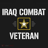 Combat Veteran Iraqi Freedom Military USA American Flag Gift Women's Tank Top thumb 5