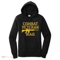 Combat Veteran Iraq For Proud American Vets Women's Hoodie thumb 0