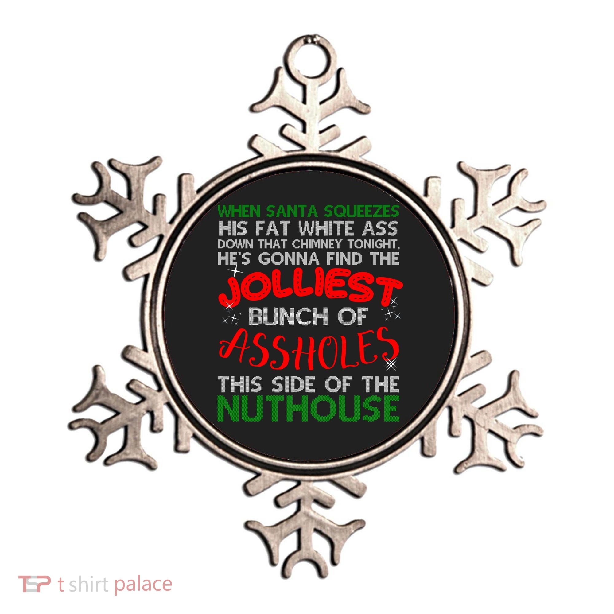 Christmas Vacation Jolliest Bunch Ugly Christmas Xmas Gift Ornament