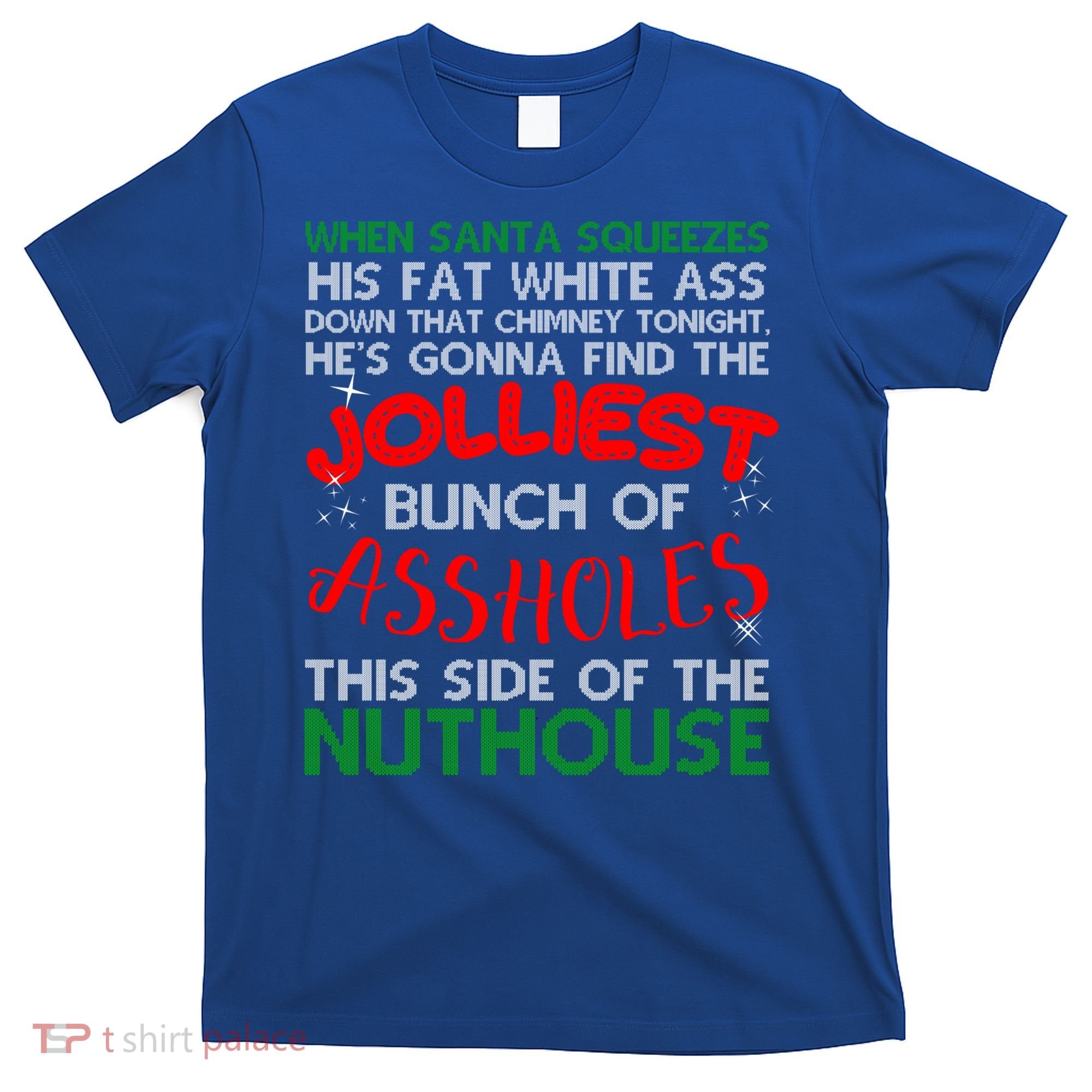 Christmas Vacation Jolliest Bunch Ugly Christmas Xmas Gift T-Shirt