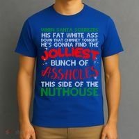Christmas Vacation Jolliest Bunch Ugly Christmas Xmas Gift T-Shirt thumb 3