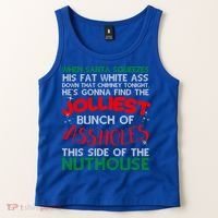 Christmas Vacation Jolliest Bunch Ugly Christmas Xmas Gift Tank Top thumb 2