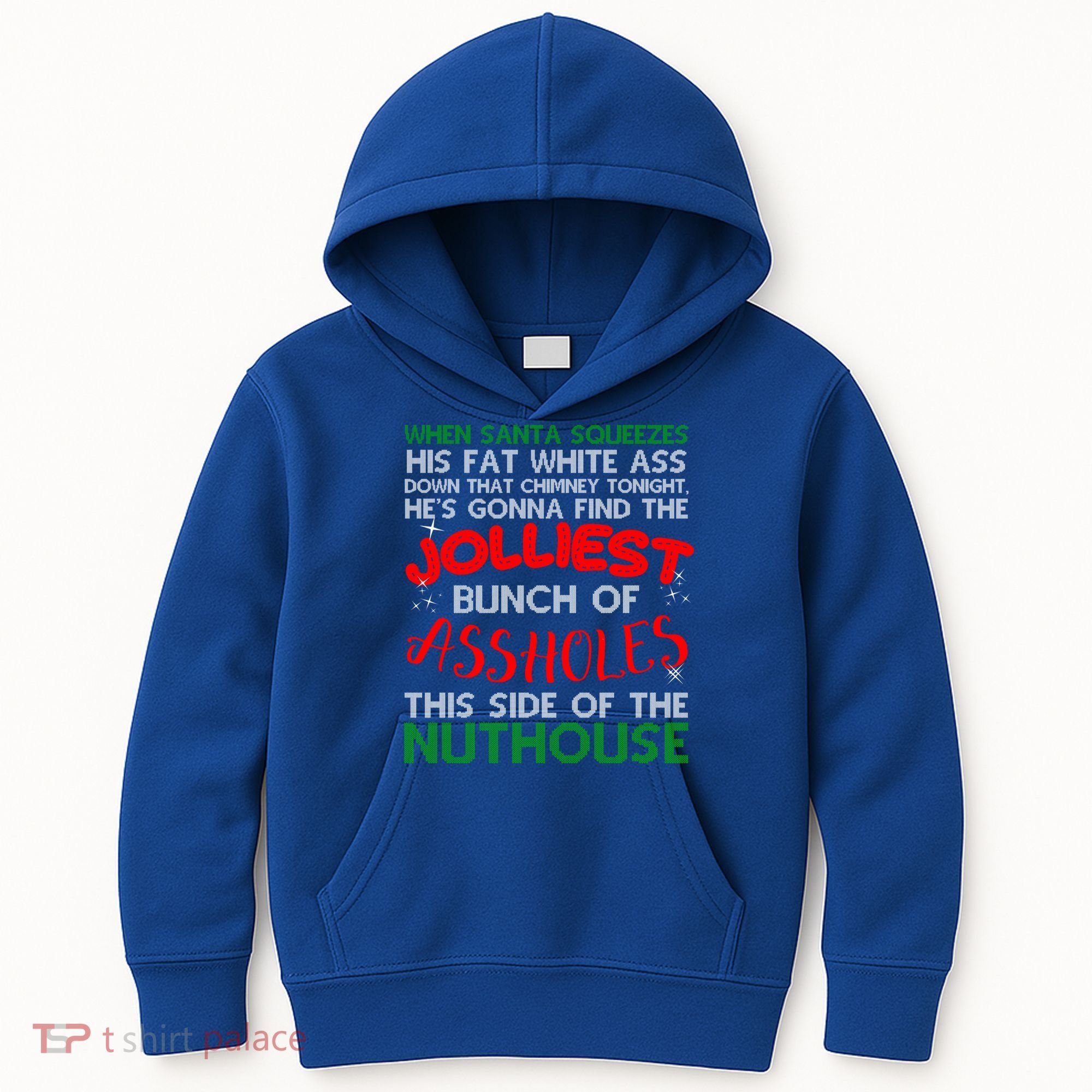 Christmas Vacation Jolliest Bunch Ugly Christmas Xmas Gift Kids Hoodie
