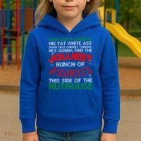 Christmas Vacation Jolliest Bunch Ugly Christmas Xmas Gift Kids Hoodie thumb 3