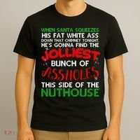 Christmas Vacation Jolliest Bunch Ugly Christmas Xmas Gifts T-Shirt thumb 3