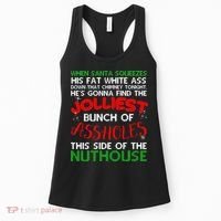 Christmas Vacation Jolliest Bunch Ugly Christmas Xmas Gifts Women's Tank Top thumb 0