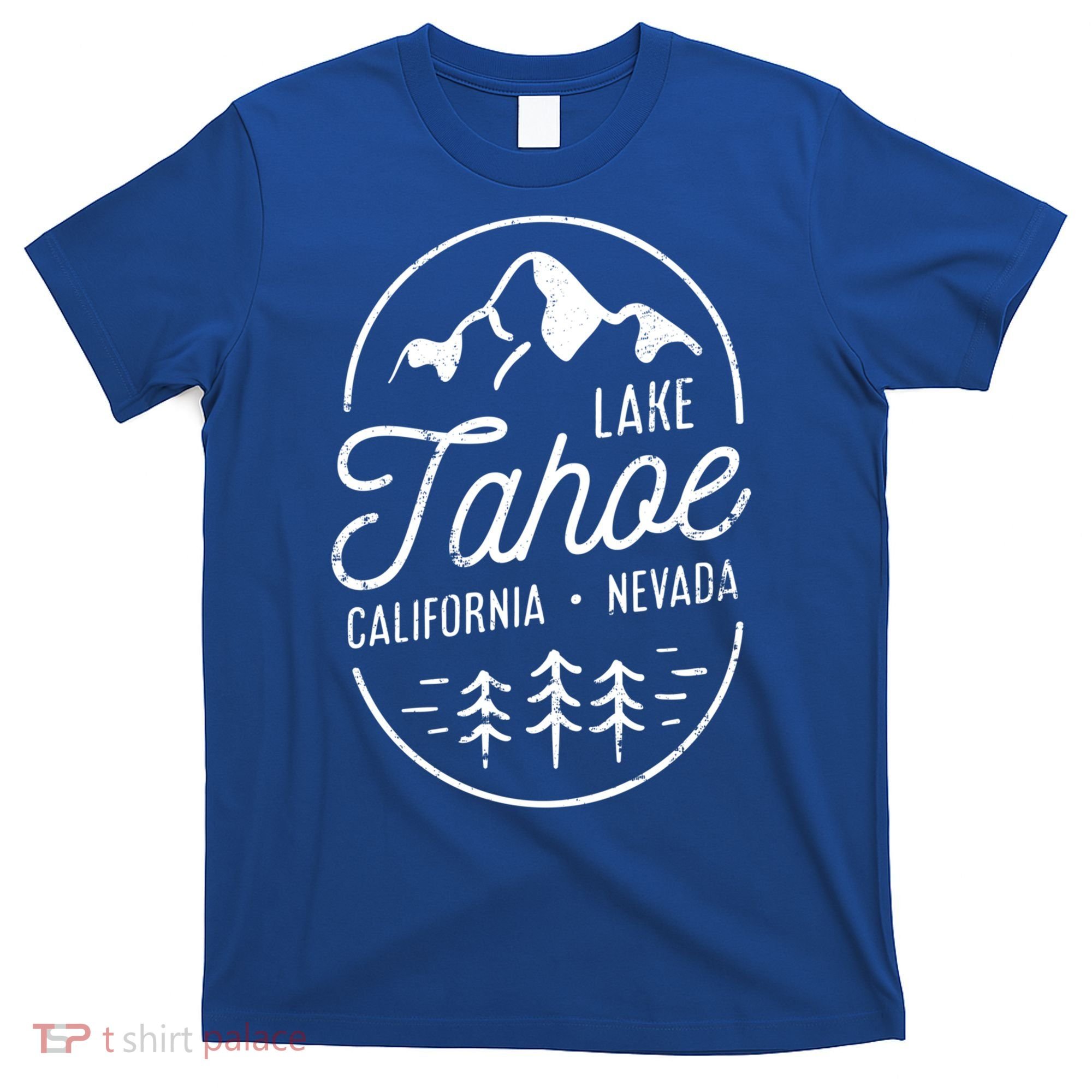 Cool Vintage Lake Tahoe California Nevada Souvenir Gift T-Shirt