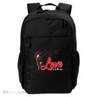 Cute Valentine Love Is In The Air Dandelions Backpack thumb 0
