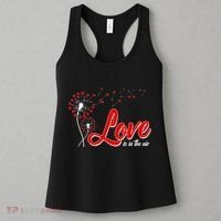 Cute Valentine Love Is In The Air Dandelions Women's Tank Top thumb 3